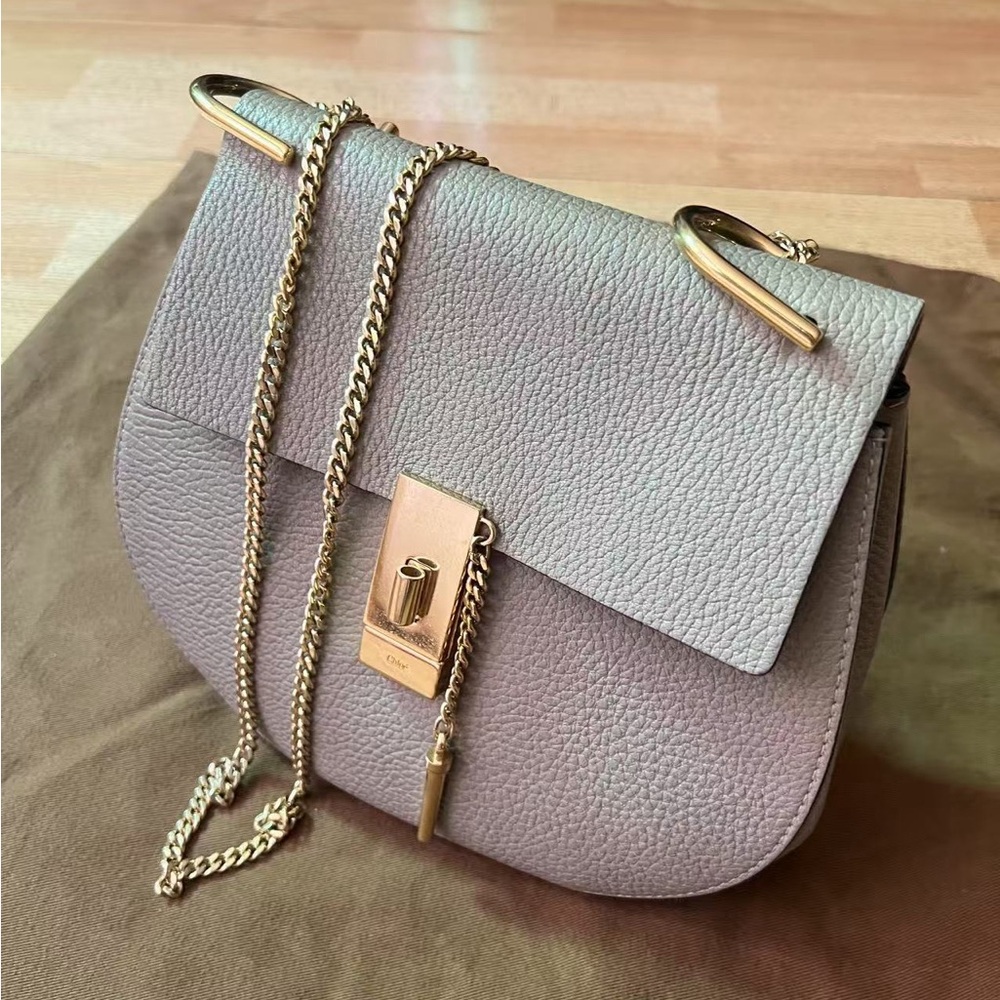 Chloe Drew Leather Shoulder Bag